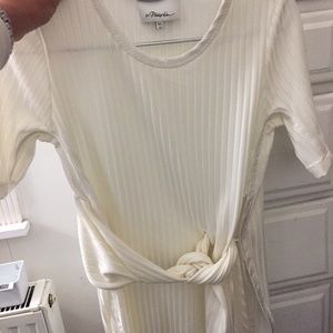 Elegant 3.1 Philip Lim knotted silky T